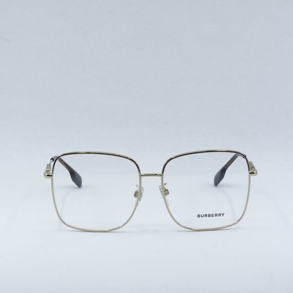 🕶️ New Burberry BE1378D 1109 Eyeglasses - Light Gold Frame 57mm - Picture 2 of 10